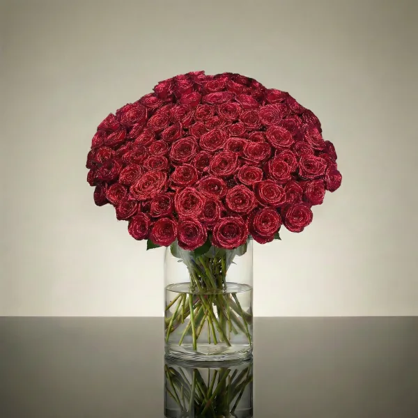 Boeket van Pam's Flowers, AI-productfoto