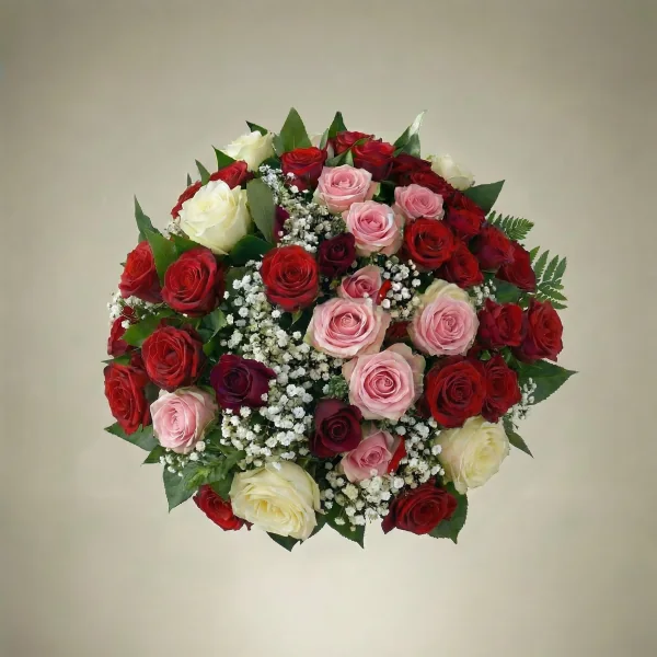 Boeket van Pam's Flowers, AI-productfoto