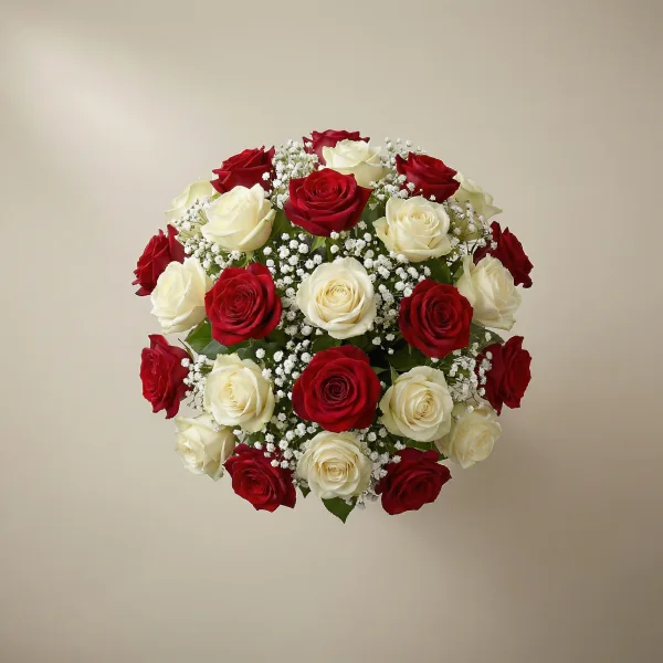 Boeket van Pam's Flowers, AI-productfoto