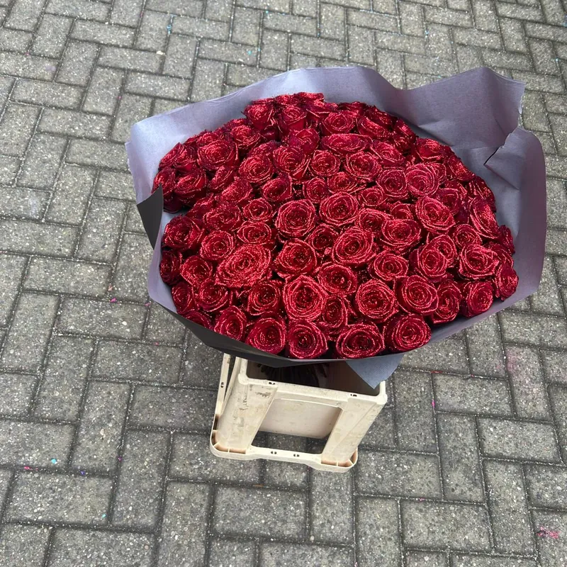 Boeket van Pam's Flowers, eigen foto
