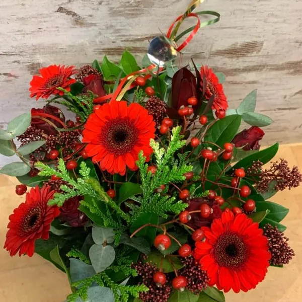 Boeket van Pam's Flowers, eigen foto