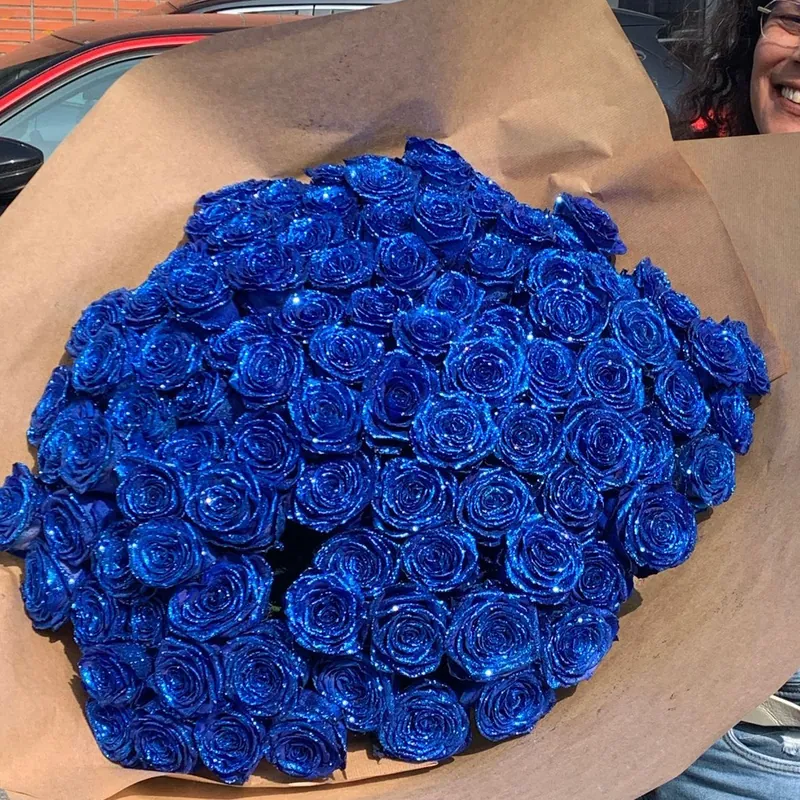 Boeket van Pam's Flowers, eigen foto